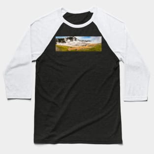 Excelsior Geyser Crater Yellowstone Baseball T-Shirt